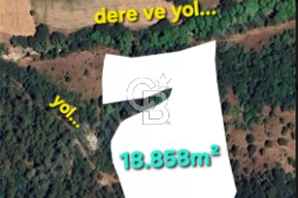 ÇANAKKALE/BİGA/PAŞAÇAYI'NDA"FIRSAT FİYATA"18.858M²"ARAZİ.