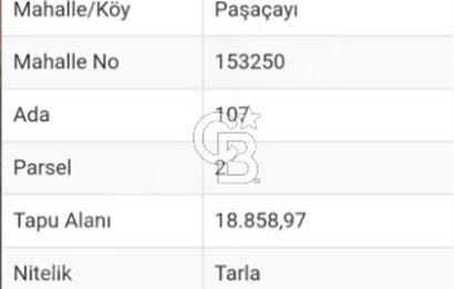 ÇANAKKALE/BİGA/PAŞAÇAYI'NDA"FIRSAT FİYATA"18.858M²"ARAZİ.
