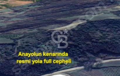 LAPSEKİ GÜRECİ'DE KÖPRÜYE VE ANAYOLA YAKIN"4248M²"SÜPER ARAZİ.