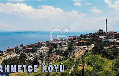 ÇANAKKALE/AYVACIK ASSOS/AHMETÇE'DE 3681M²KÖY İÇİ (1588M² İMARDA)