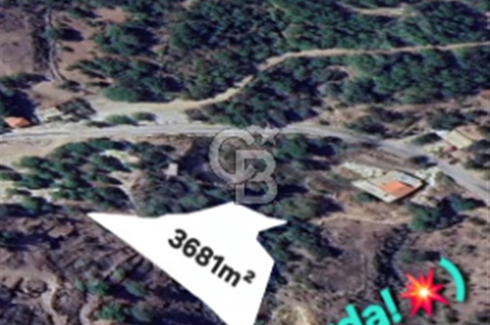 ÇANAKKALE/AYVACIK ASSOS/AHMETÇE'DE 3681M²KÖY İÇİ (1588M² İMARDA)