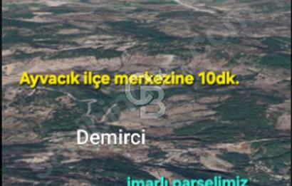 ÇANAKKALE/AYVACIK ASSOS/AHMETÇE'DE 3681M²KÖY İÇİ (1588M² İMARDA)