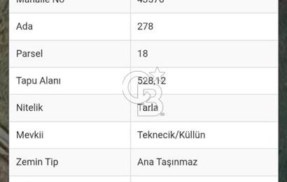 Antalya Gazipaşa Şahinlerde Satılık 528m2 Fırsat Tarla