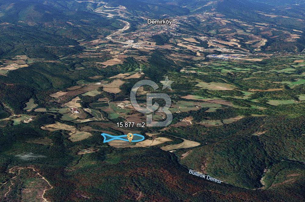 DEMİRKÖY DE 15 DÖNÜM EKO TURİZM RUHSATI ALINABİLİR ARSA