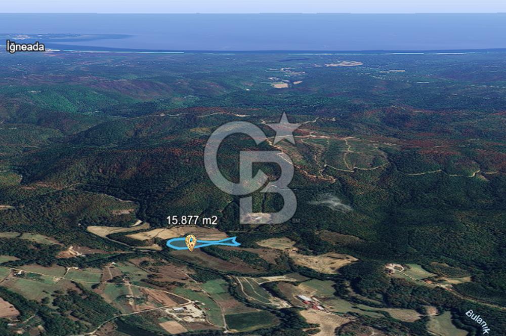 DEMİRKÖY DE 15 DÖNÜM EKO TURİZM RUHSATI ALINABİLİR ARSA