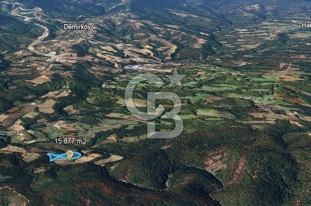 DEMİRKÖY DE 15 DÖNÜM EKO TURİZM RUHSATI ALINABİLİR ARSA