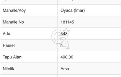 GOLBAŞI OYACADA MÜSTAKİL TAPULU İMARLI SATILIK FIRSAT ARSA