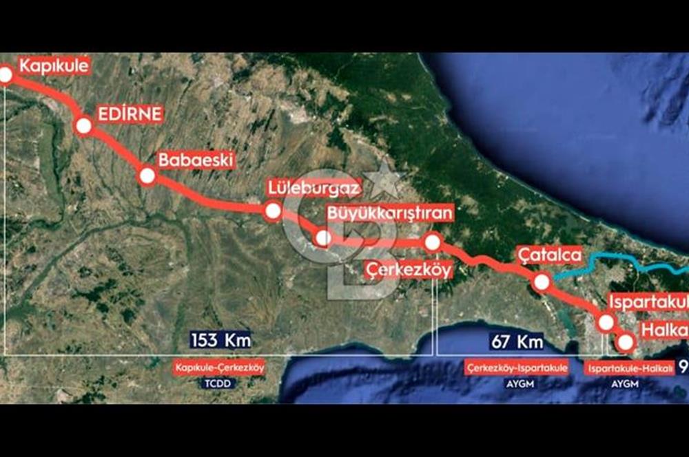 KIRKLARELİ LÜLEBURGAZ ÇENGELLİ 671 M2 SATILIK ARAZİ