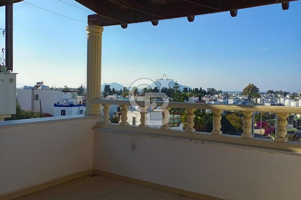Bodrum Turgutreiste Satılık Deniz Manzaralı Dubleks Daire