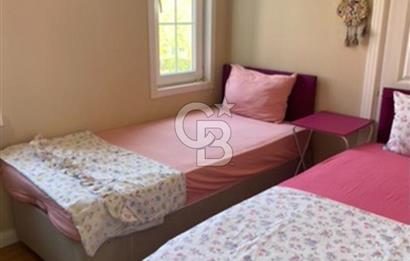 Saros Sazlıderede Satılık Şömineli Eşyalı 3+1 Ahsap Villa