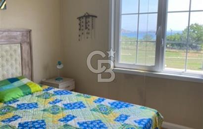 Saros Sazlıderede Satılık Şömineli Eşyalı 3+1 Ahsap Villa