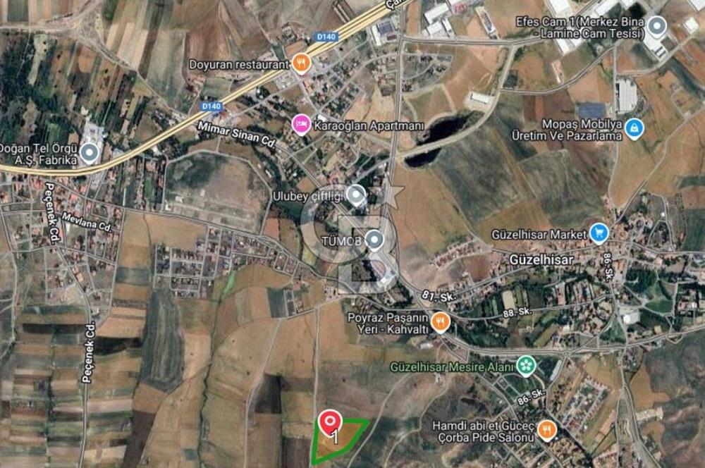 AKYURT GÜZELHİSARDA SATILIK KONUT İMARLI ARSA