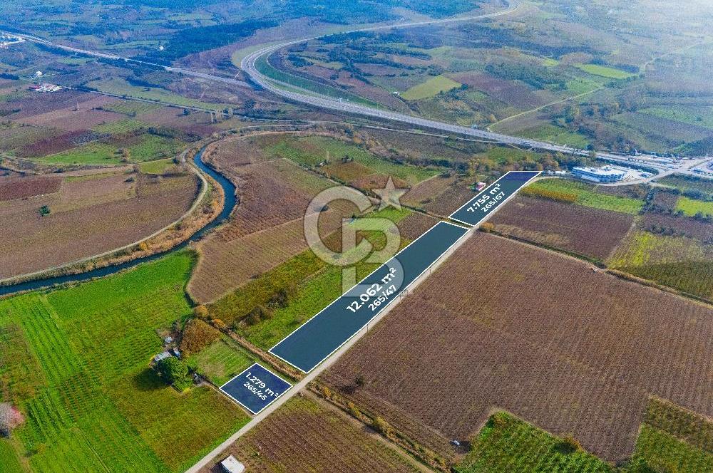 Çanakkale Umurbey Altında Yola Cephe 21.096 m2 satılık Tarla