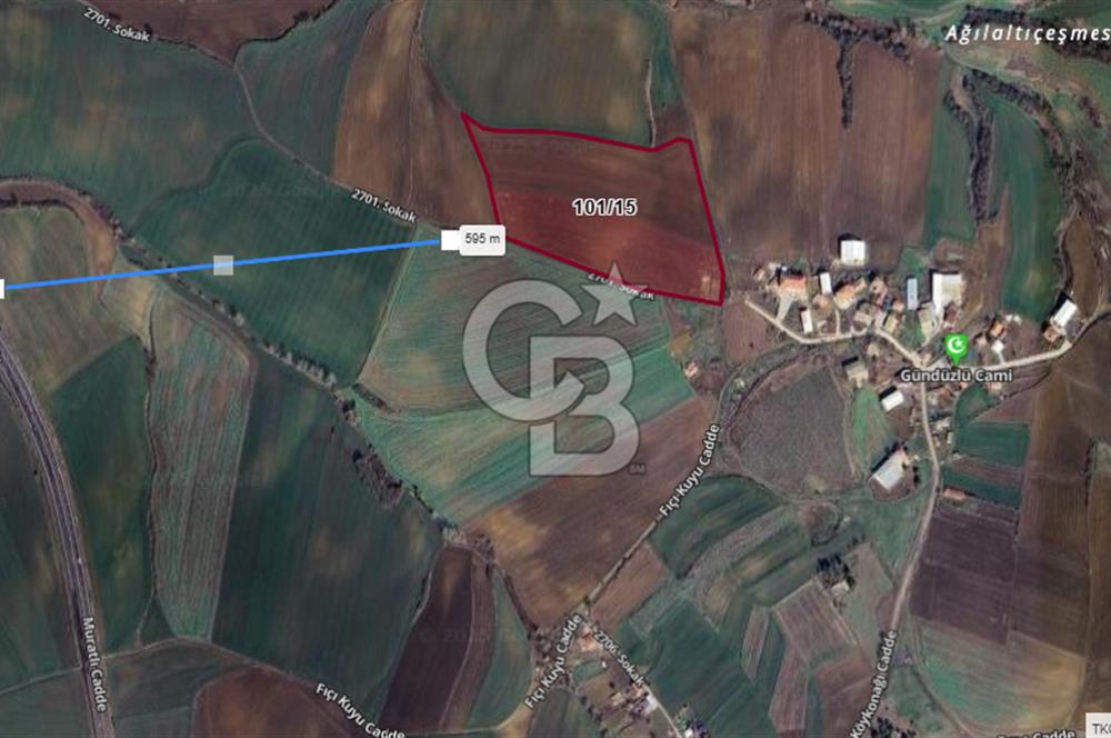 TEKİRDAÜĞ SÜLEYMANPAŞA GÜNDÜZLÜ 497M2 SATILIK ARAZİ