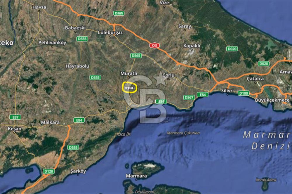 TEKİRDAÜĞ SÜLEYMANPAŞA GÜNDÜZLÜ 497M2 SATILIK ARAZİ