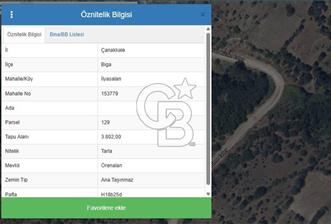 ÇANAKKALE BİGA İLYASALAN KÖYÜNDE YATIRIMLIK ARAZİ!!! - 3 - 323306