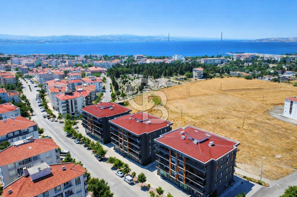 GELİBOLU'DA DENİZ VE KÖPRÜ MANZARALI 3+1 İSKANLI SIFIR DAİRELER