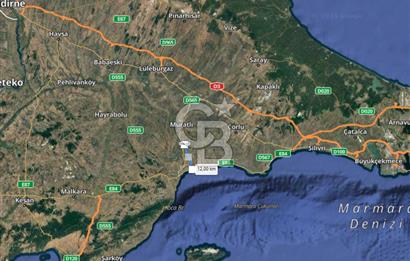 TEKİRDAĞ SÜLEYMANPAŞA GÜNDÜZLÜ, 4.158 M2, KÖYİÇİ SATILIK ARAZİ