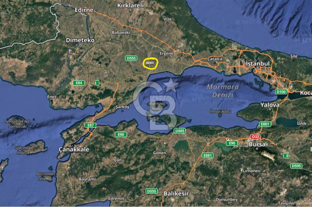 TEKİRDAĞ SÜLEYMANPAŞA GÜNDÜZLÜ, 4.158 M2, KÖYİÇİ SATILIK ARAZİ