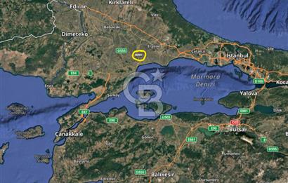 TEKİRDAĞ SÜLEYMANPAŞA GÜNDÜZLÜ, 4.158 M2, KÖYİÇİ SATILIK ARAZİ