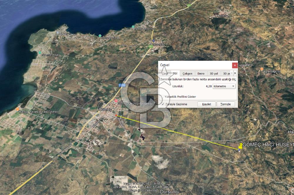 BALIKESİR GÖMEÇ HACI HÜSEYİNLER MH.YATIRIMLIK SATILIK ZEYTİNLİK