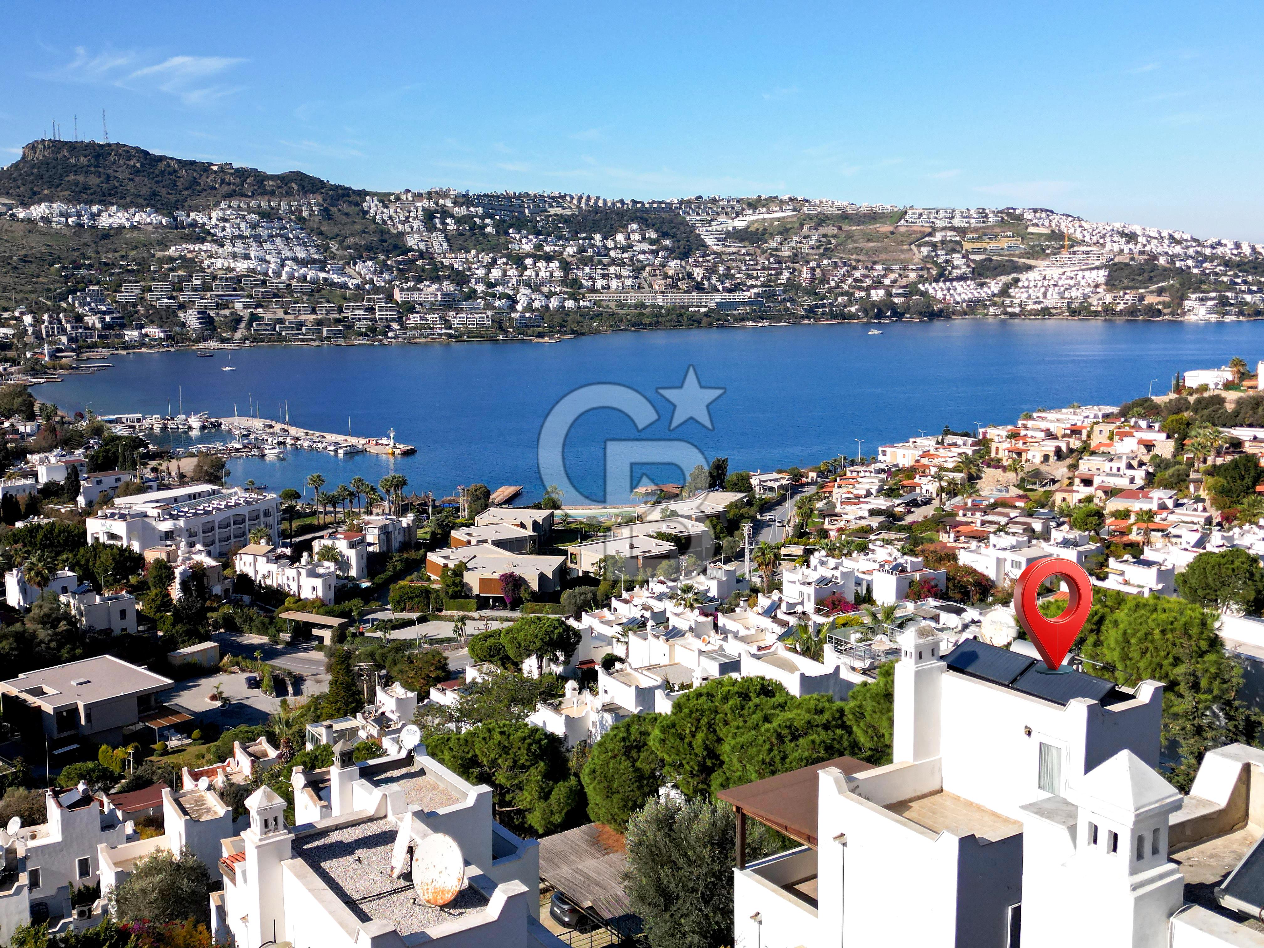 BODRUM GÜNDOĞAN 3+1 TRİPLEX SATILIK VİLLA