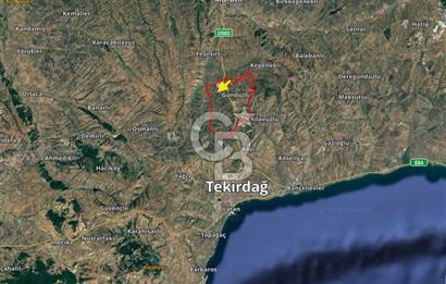 TEKİRDAĞ SÜLEYMANPAŞA GÜNDÜZLÜ 584M2 SATILIK ARAZİ