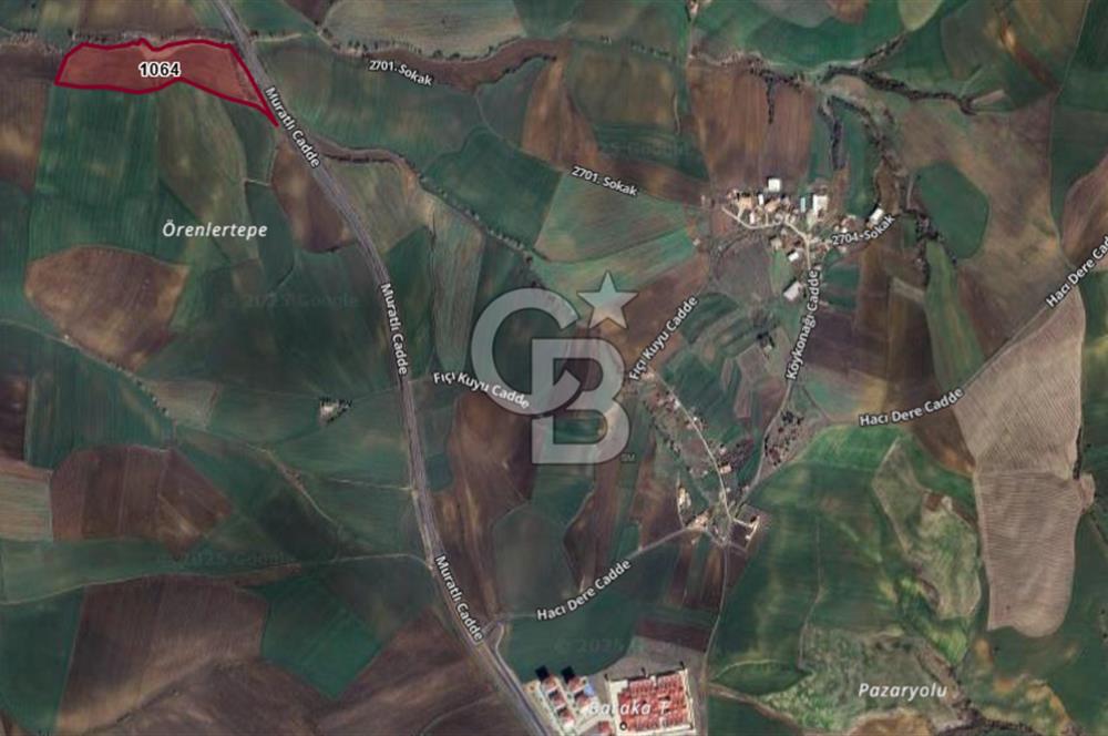 TEKİRDAĞ SÜLEYMANPAŞA GÜNDÜZLÜ 584M2 SATILIK ARAZİ