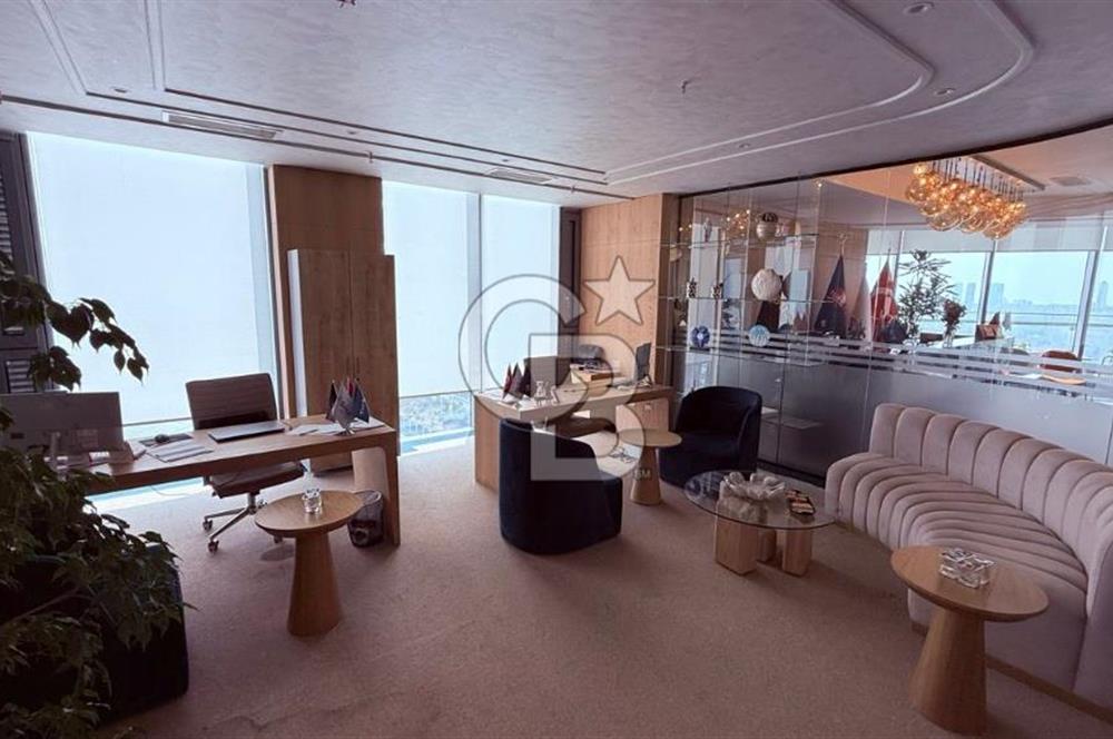 NEO'DAN SKYLAND'DA KİRALIK 480M2 TERASLI MOBİLYALI HAZIR OFİS !!