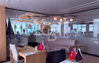 NEO'DAN SKYLAND'DA KİRALIK 480M2 TERASLI MOBİLYALI HAZIR OFİS !!