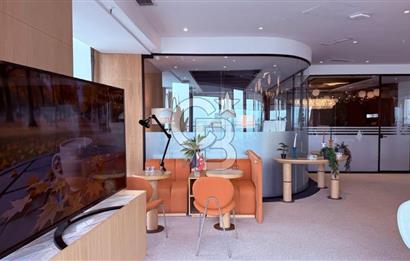 NEO'DAN SKYLAND'DA KİRALIK 480M2 TERASLI MOBİLYALI HAZIR OFİS !!