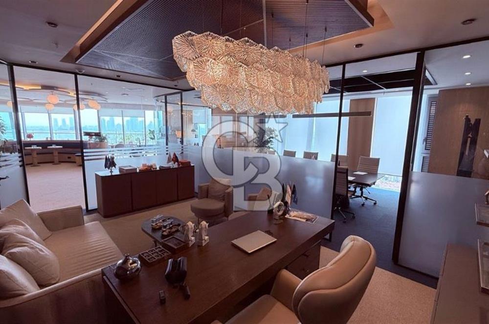 NEO'DAN SKYLAND'DA KİRALIK 480M2 TERASLI MOBİLYALI HAZIR OFİS !!
