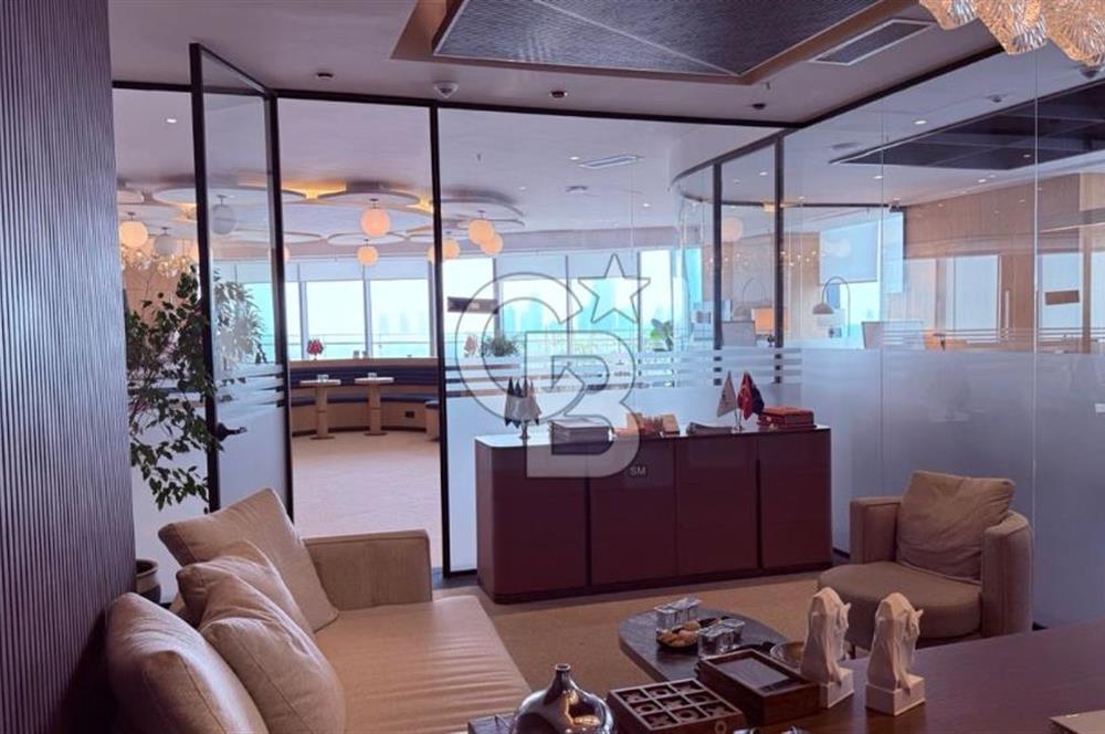 NEO'DAN SKYLAND'DA KİRALIK 480M2 TERASLI MOBİLYALI HAZIR OFİS !!