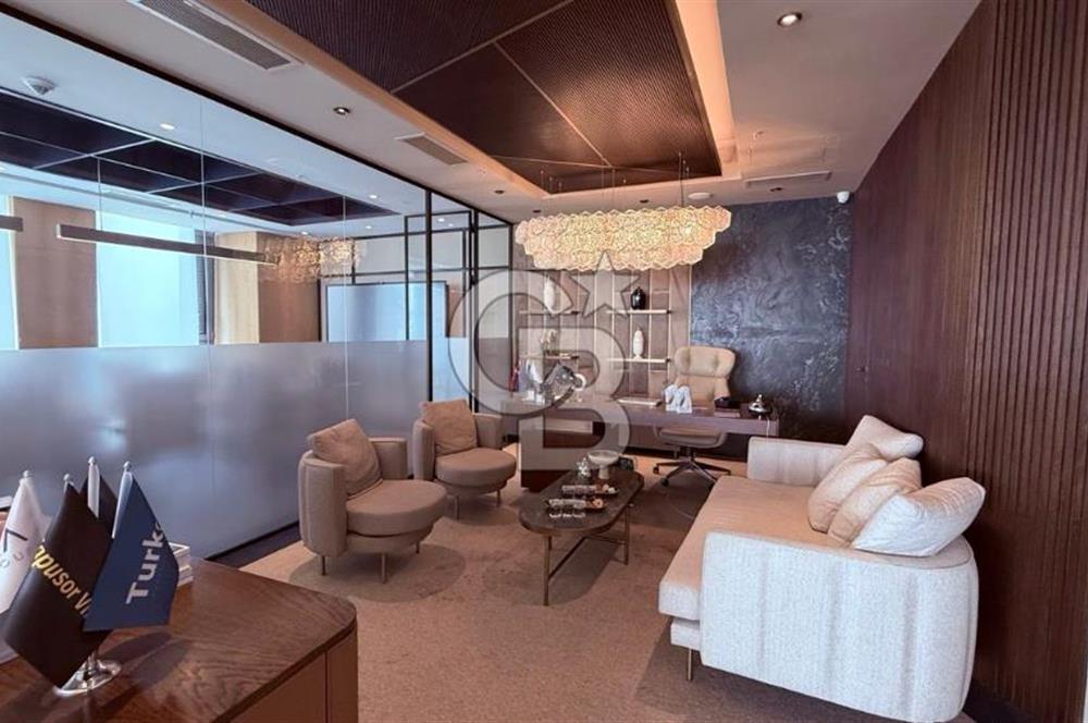 NEO'DAN SKYLAND'DA KİRALIK 480M2 TERASLI MOBİLYALI HAZIR OFİS !!