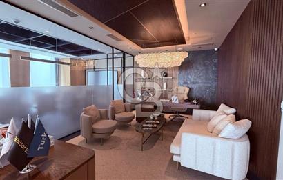 NEO'DAN SKYLAND'DA KİRALIK 480M2 TERASLI MOBİLYALI HAZIR OFİS !!