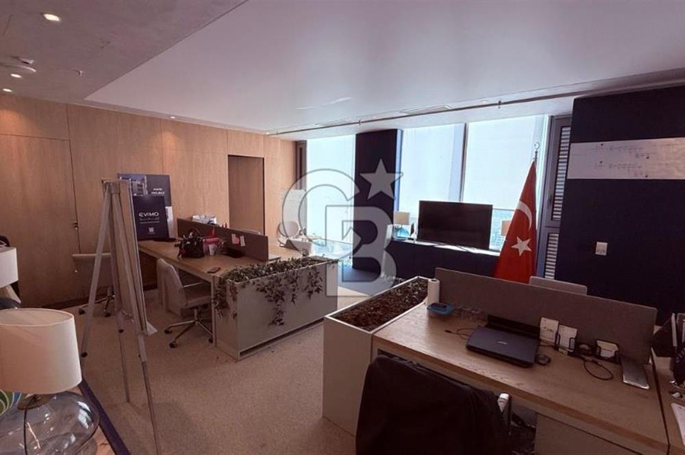 NEO'DAN SKYLAND'DA KİRALIK 480M2 TERASLI MOBİLYALI HAZIR OFİS !!