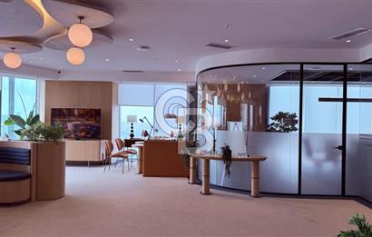 NEO'DAN SKYLAND'DA KİRALIK 480M2 TERASLI MOBİLYALI HAZIR OFİS !!