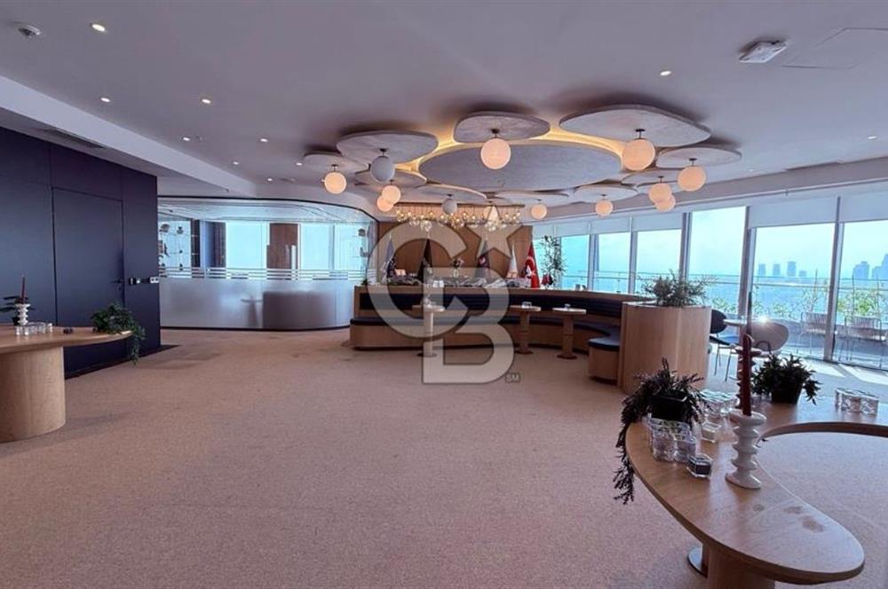 NEO'DAN SKYLAND'DA KİRALIK 480M2 TERASLI MOBİLYALI HAZIR OFİS !!