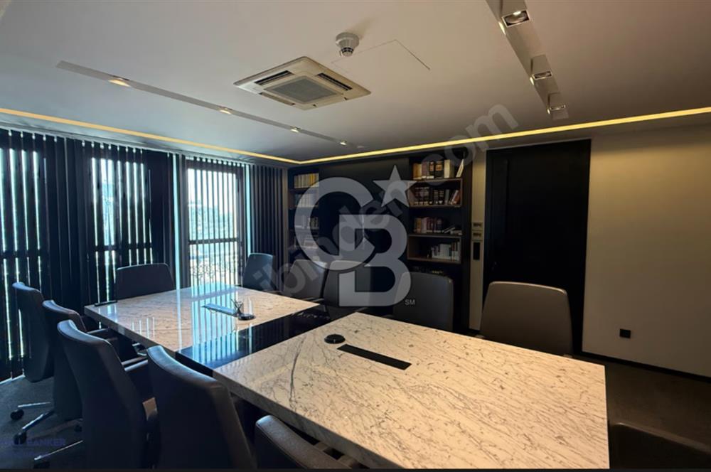 NEO' DAN 420 M2 DEKORASYONLU VE MOBİLYALI KİRALIK OFİS