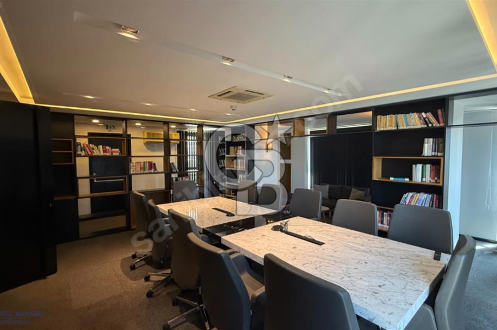 NEO' DAN 420 M2 DEKORASYONLU VE MOBİLYALI KİRALIK OFİS