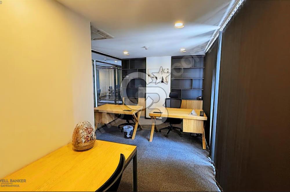 NEO' DAN 420 M2 DEKORASYONLU VE MOBİLYALI KİRALIK OFİS