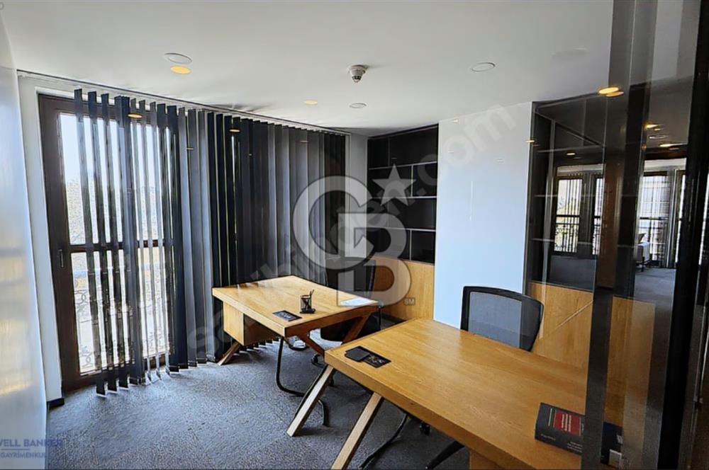 NEO' DAN 420 M2 DEKORASYONLU VE MOBİLYALI KİRALIK OFİS
