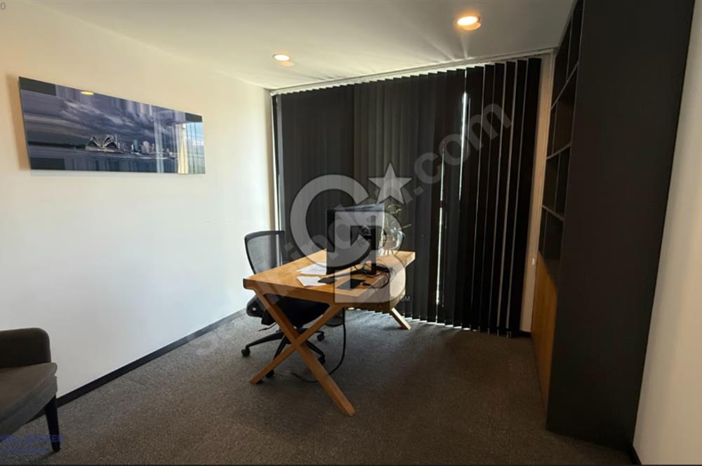 NEO' DAN 420 M2 DEKORASYONLU VE MOBİLYALI KİRALIK OFİS