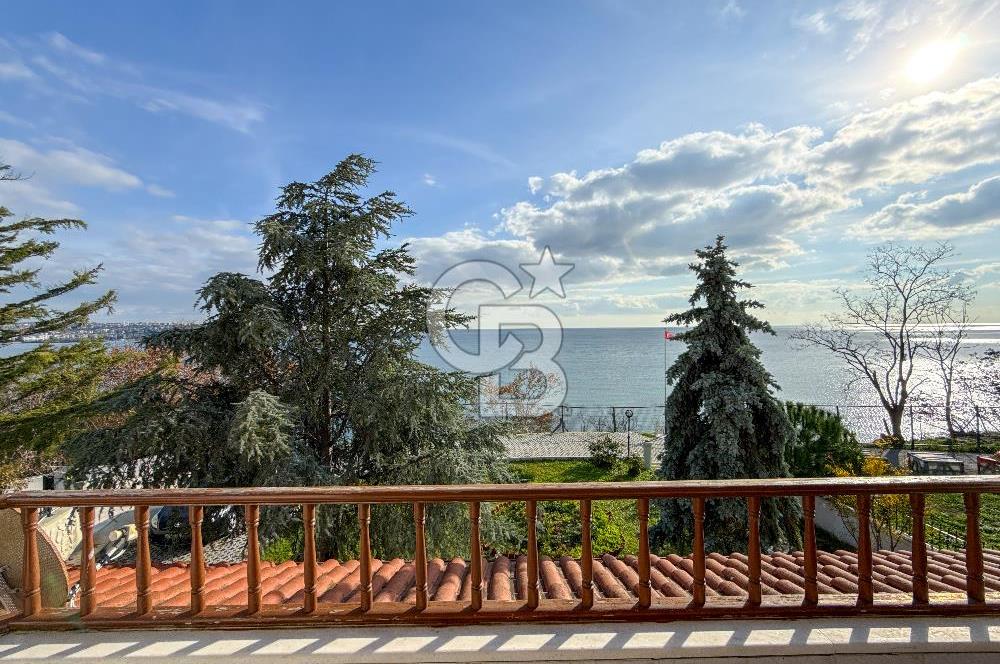 Önü Kapanmaz Deniz Manzaralı Köşe Parsel Satılık Müstakil Villa