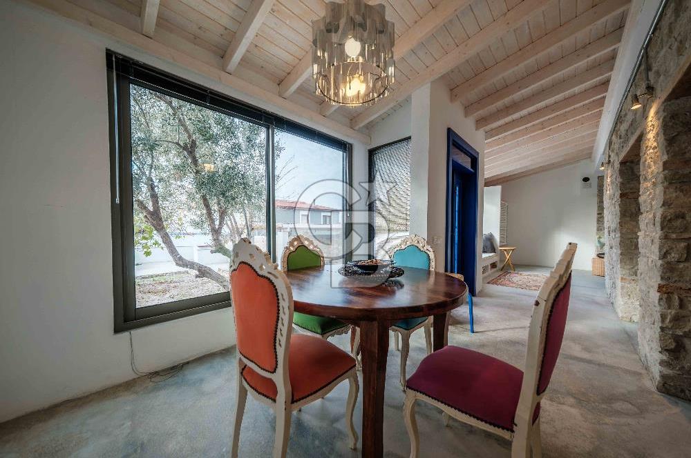 Ayvalık Mutlu Mahallesi 434 m² Arsada Yeni Tek Kat Müstakil Ev