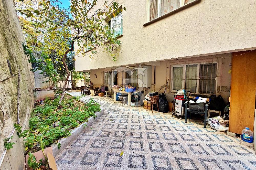 KARABAĞLAR BASINSİTESİ'NDE SATILIK 3+1 OTOPARKLI BAHÇELİ DAİRE