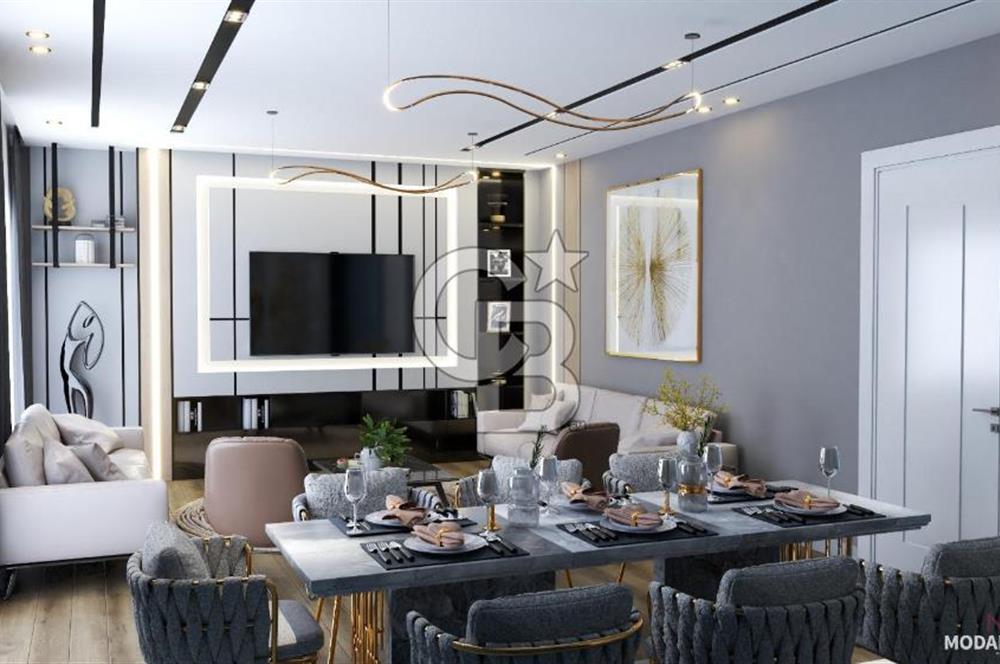 TORBALI MURATBEY'DE HAVUZLU SİTEDE SATILIK 3+1 DAİRE