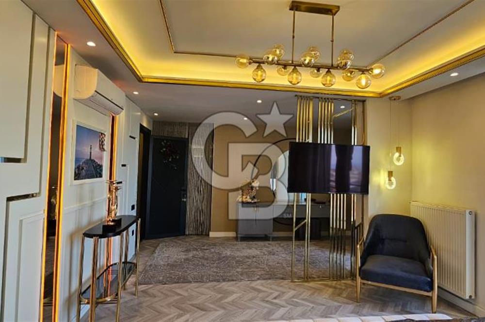 BEYLİKDÜZÜ ADNANKAHVECİ MAH.MODERN MİMARİLİ SATILIK EŞYALI DAİRE