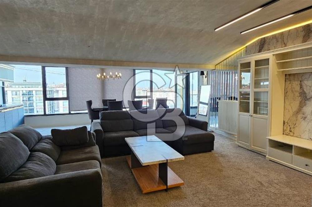 BEYLİKDÜZÜ ADNANKAHVECİ MAH.MODERN MİMARİLİ SATILIK EŞYALI DAİRE