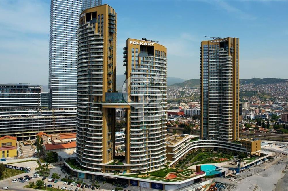 Folkart Vega Deniz Manzaralı 4+1 Satılık Daire